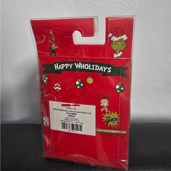 Dr. Seuss NEW The GRINCH Desk Pets - Grinch & Cindy Lou Who in Desk Pet Dome - Picture 4 of 5